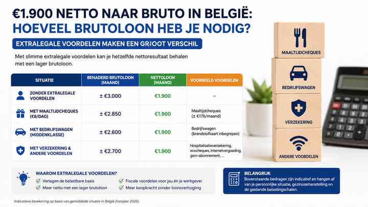 Extralegale voordelen maken een groot verschil
