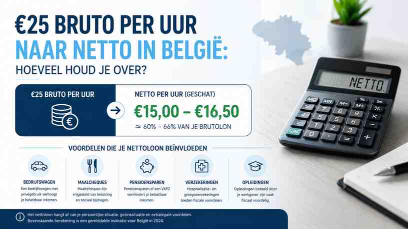 Voordelen die je nettoloon beïnvloeden