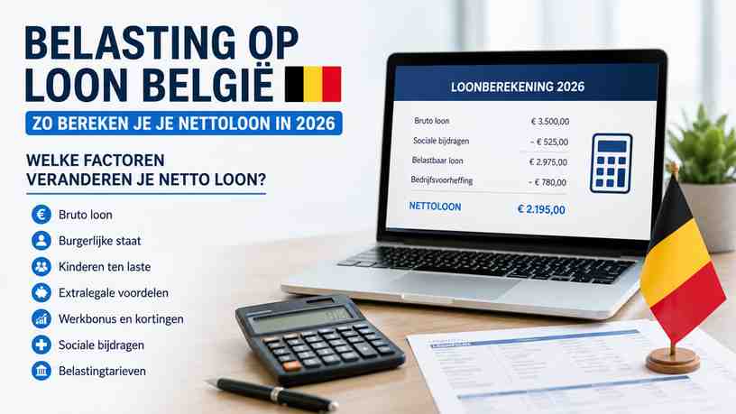 Welke factoren veranderen je netto loon?