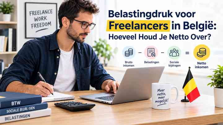 Belastingdruk voor Freelancers in België: Hoeveel Houd Je Netto Over?