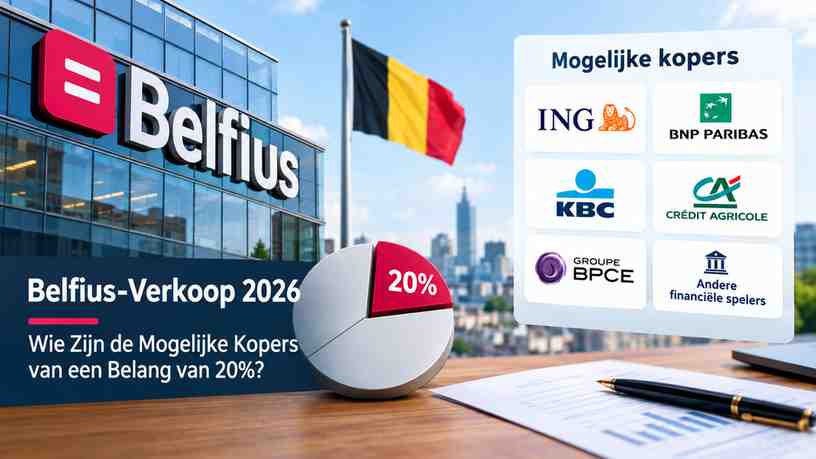 What is happening in the Belfius sale?