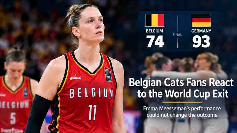 Emma Meesseman’s performance could not change the outcome