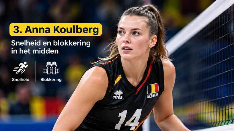 3. Anna Koulberg: snelheid en blokkering in het midden