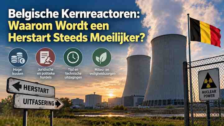 Belgische Kernreactoren: Waarom Wordt een Herstart Steeds Moeilijker? (kernreactoren België)