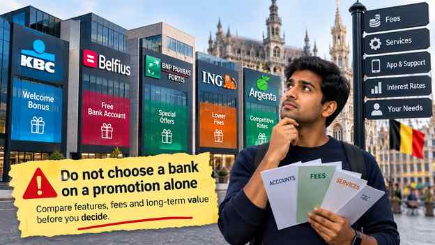 Do not choose a bank on a promotion alone