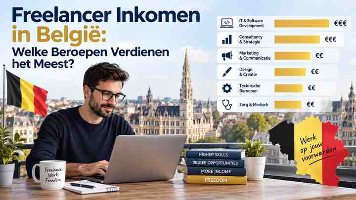 Freelancer Inkomen in België: Welke Beroepen Verdienen het Meest? (freelancer inkomen België)