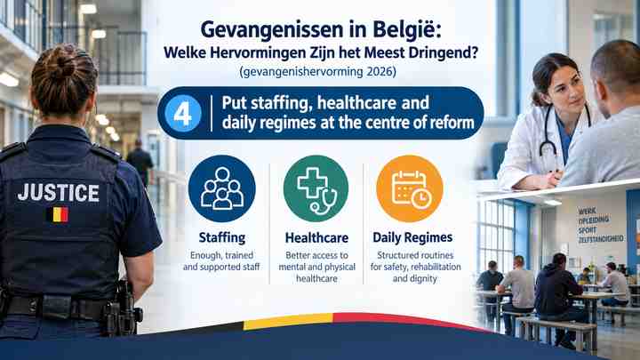 4. Put staffing, healthcare and daily regimes at the centre of reform