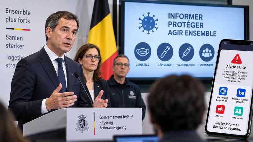 How Belgium communicates during an emergency
