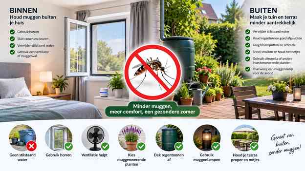 Make your room and outdoor space less mosquito-friendly