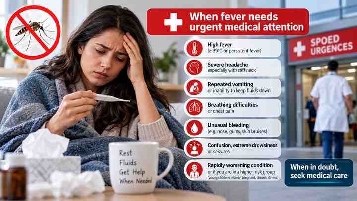 When fever needs urgent medical attention