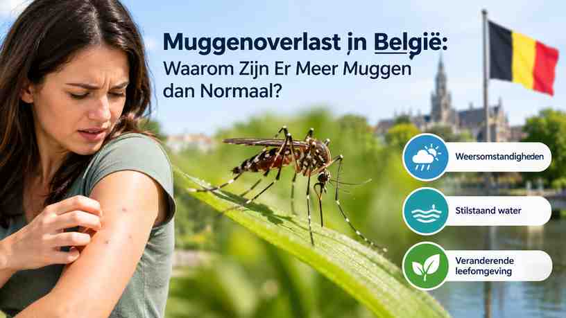 Muggenoverlast in België: Waarom Zijn Er Meer Muggen dan Normaal? (muggenoverlast België)