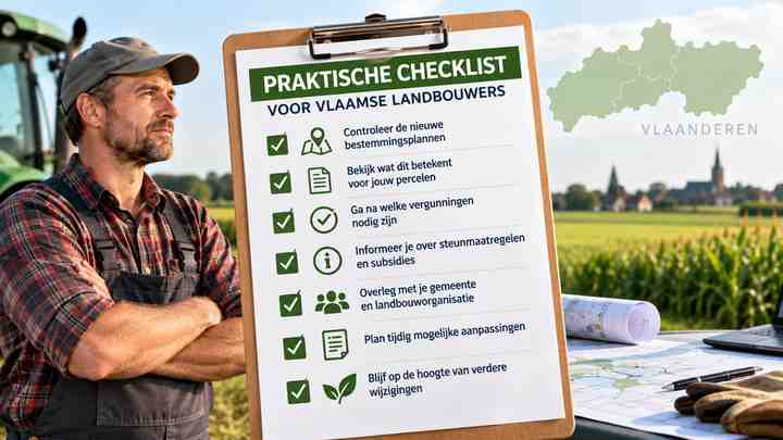 A practical checklist for Flemish farmers