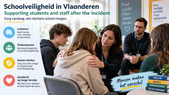 Supporting students and staff after the incident